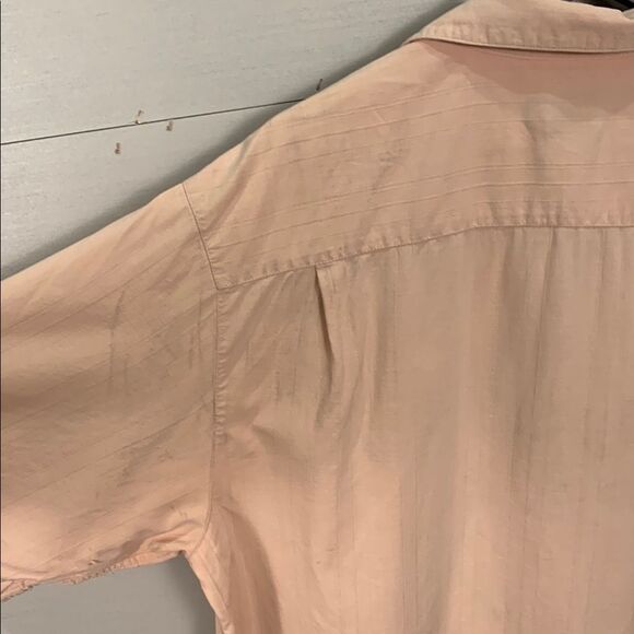 Caribbean silk blend Casual Button Down Shirt tropical Hawaiian vacation large - Picture 9 of 9